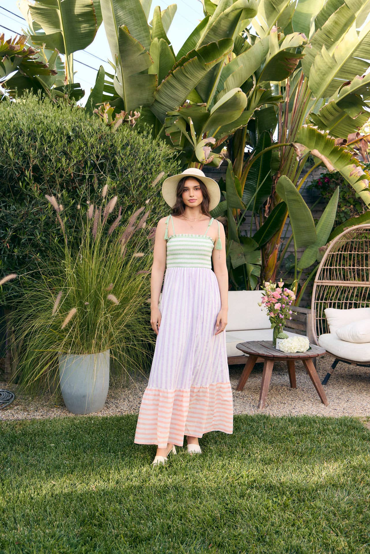 The Sunset Stripe Maxi