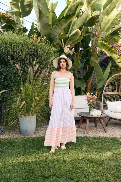 The Sunset Stripe Maxi