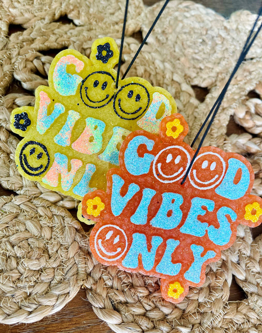 Good Vibes Only Car Freshie