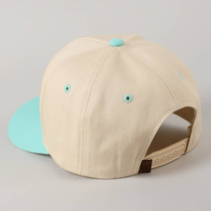Put it on my dog's tab Two Tone Trucker Hat: MINT / ONE SIZE