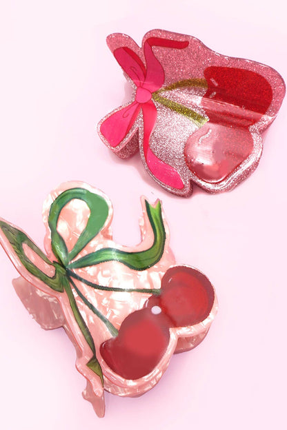 CHERRY HAIR CLAW CLIPS | 40H966