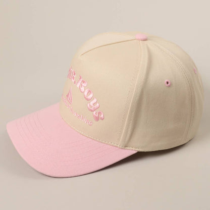Boats, Boys Text Embroidered Two-Tone Trucker Hat