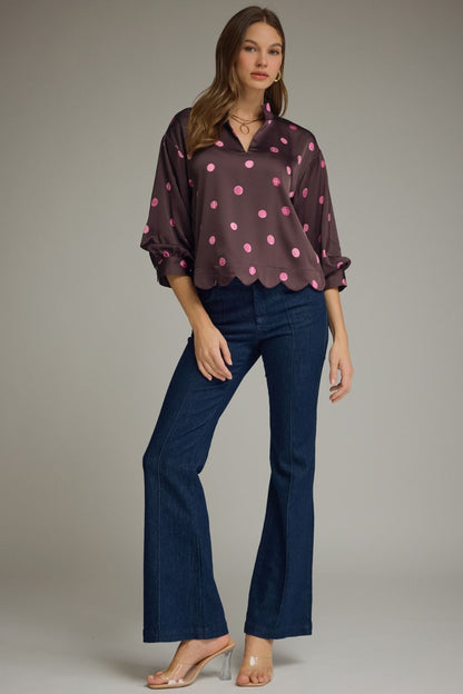 Polka Pop Top