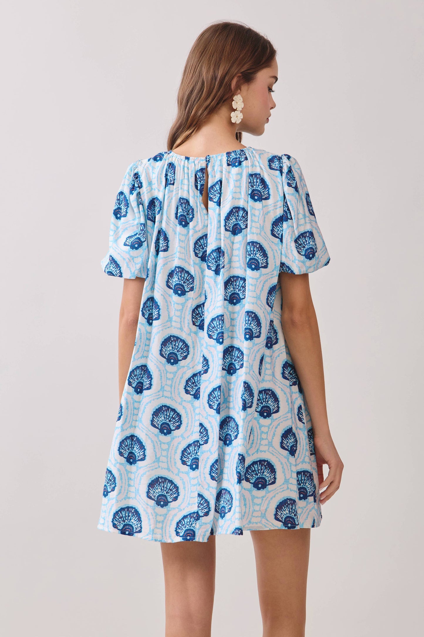 Blue Tide Swing Dress