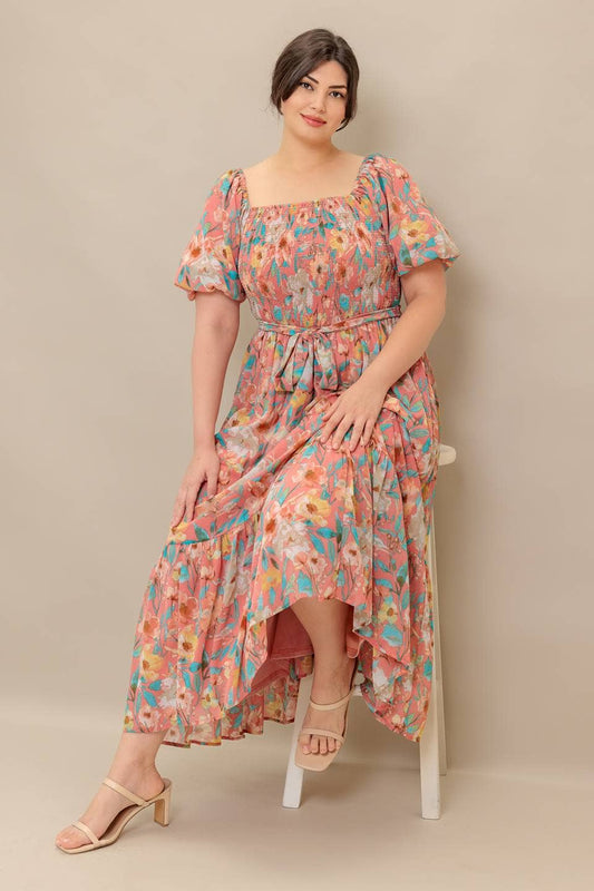 Blush Meadow Maxi - PLUS