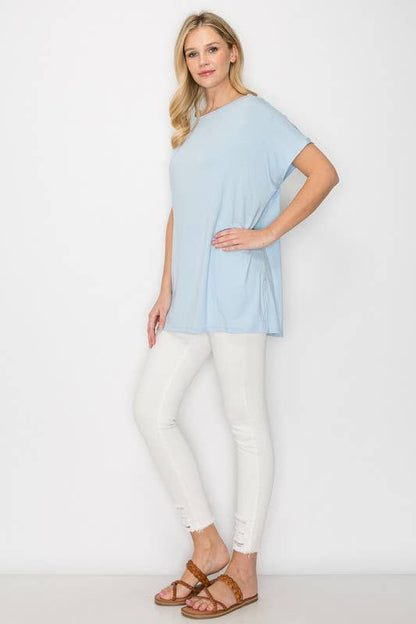 SHORT SLEEVE PIKO TOP