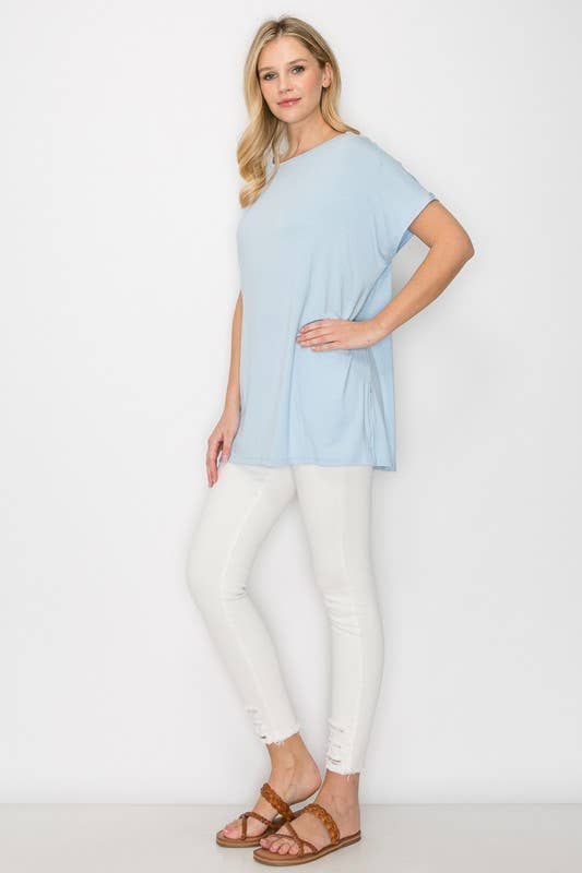 SHORT SLEEVE PIKO TOP