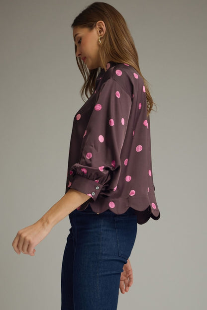 Polka Pop Top