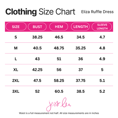 Eliza Ruffle Dress- Pineapple Isle