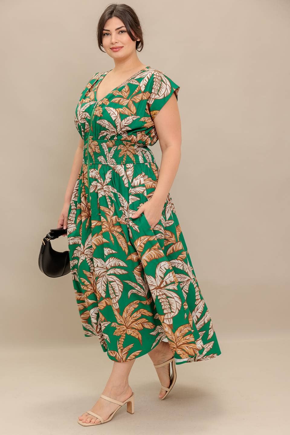 The Havana Midi Dress - Curvy