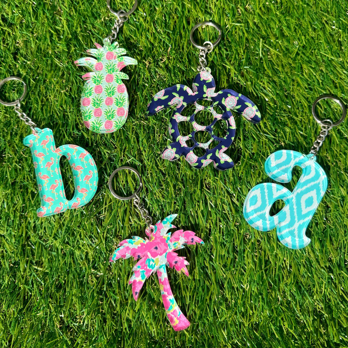 Pineapple Keychain