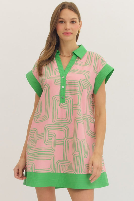 Retro Resort Dress