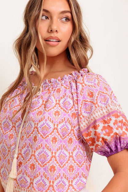 Sorbet Skies Top