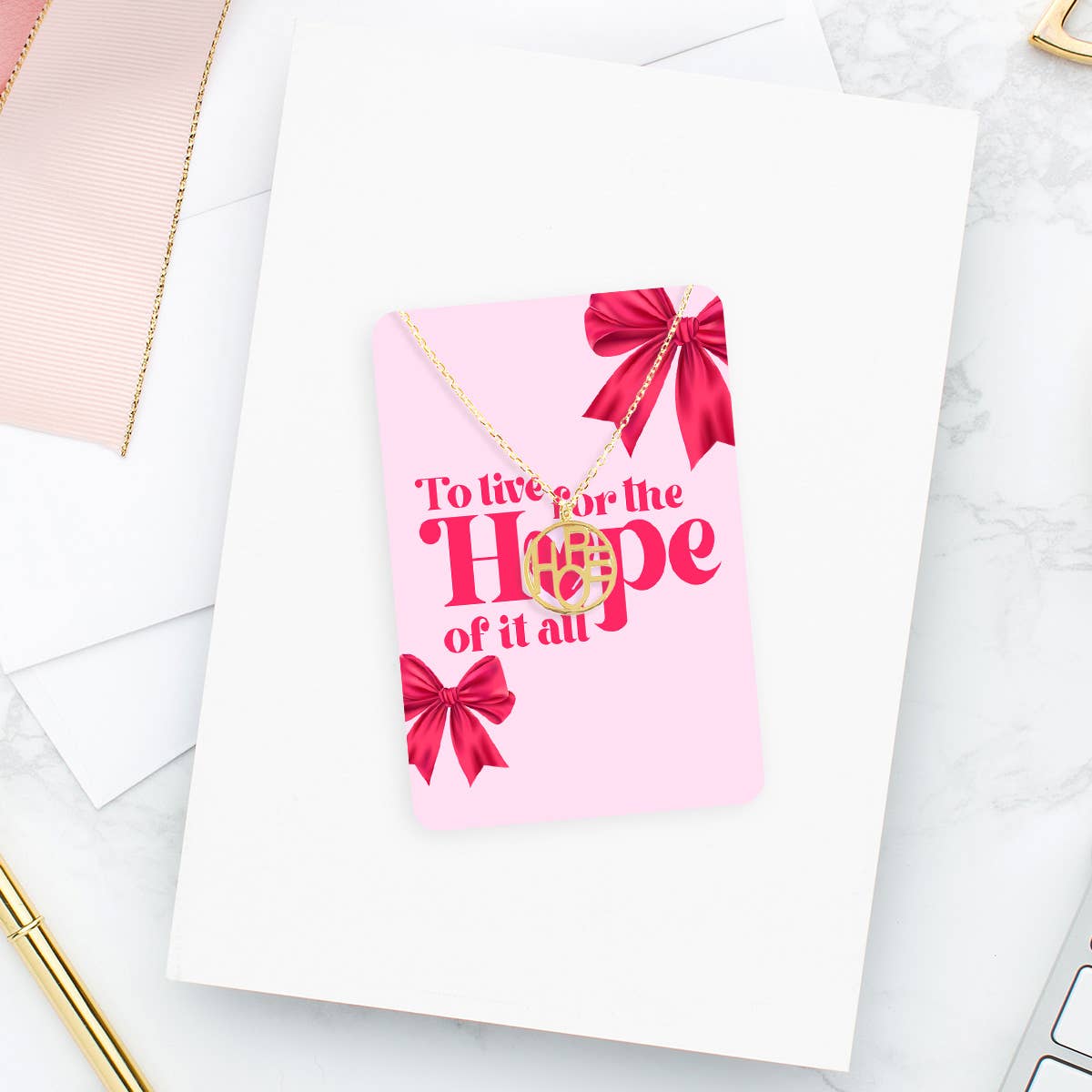 For the Hope of it All Keepsake Card