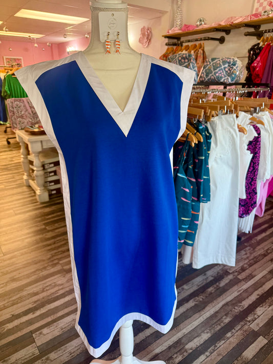 The Coastal Contrast Dress