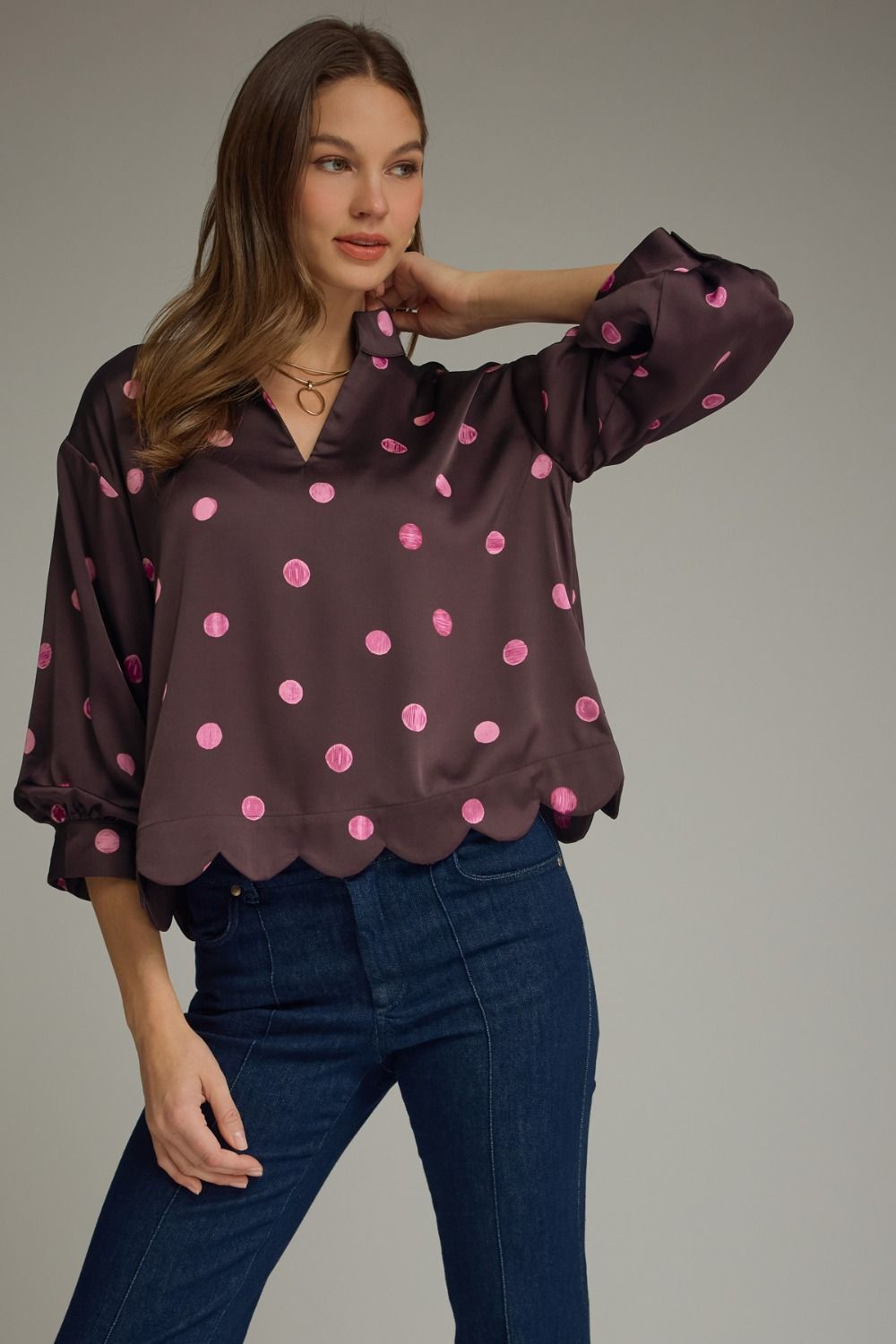 Polka Pop Top