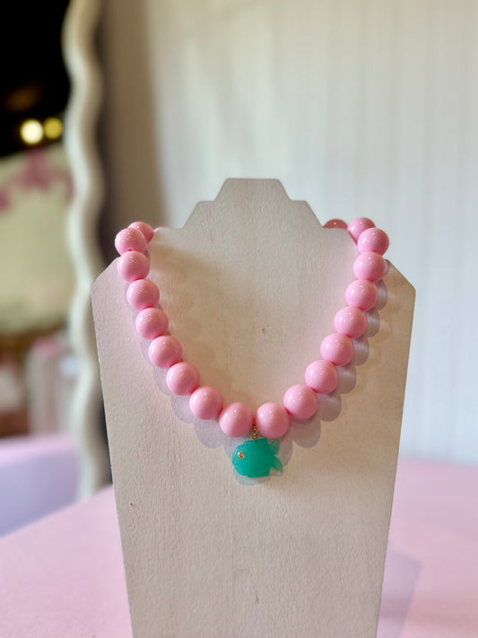 Bubblegum Bait Necklace