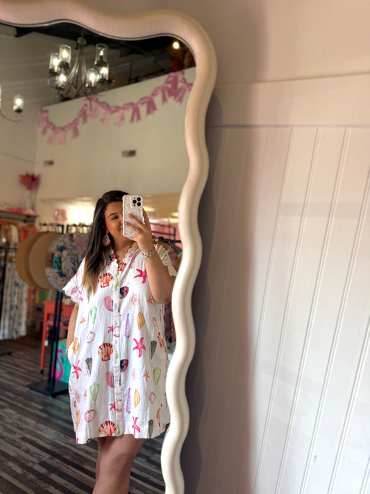 Coral Coast Shell Dress