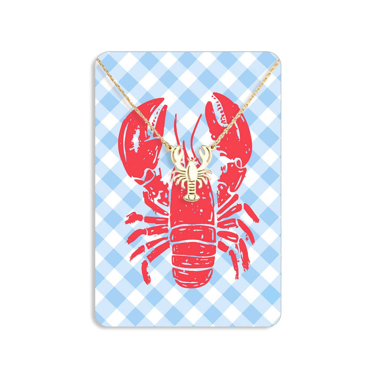 Lobster Keepsake Card