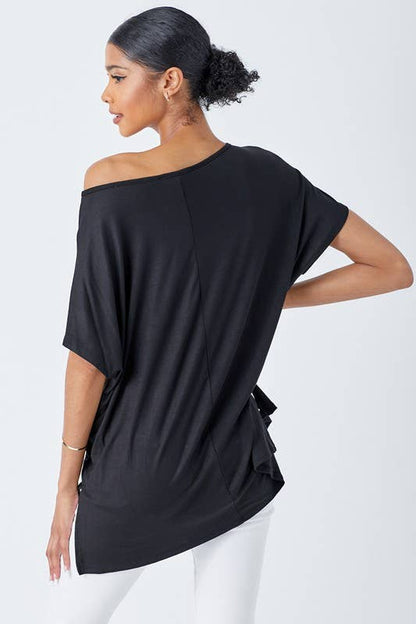 SHORT SLEEVE PIKO TOP