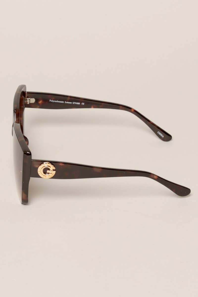 Tinted Lenses Square Sunglasses for Women