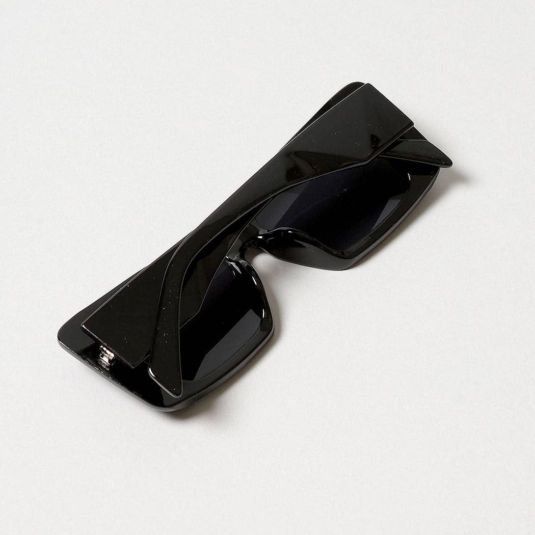 Women's Bold Rectangular Frame Sunglasses