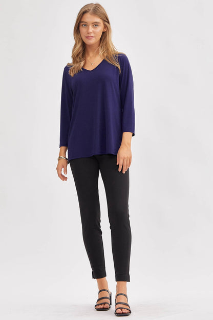 Classic Wrinkle-Free V-Neck Top SD-VNECK