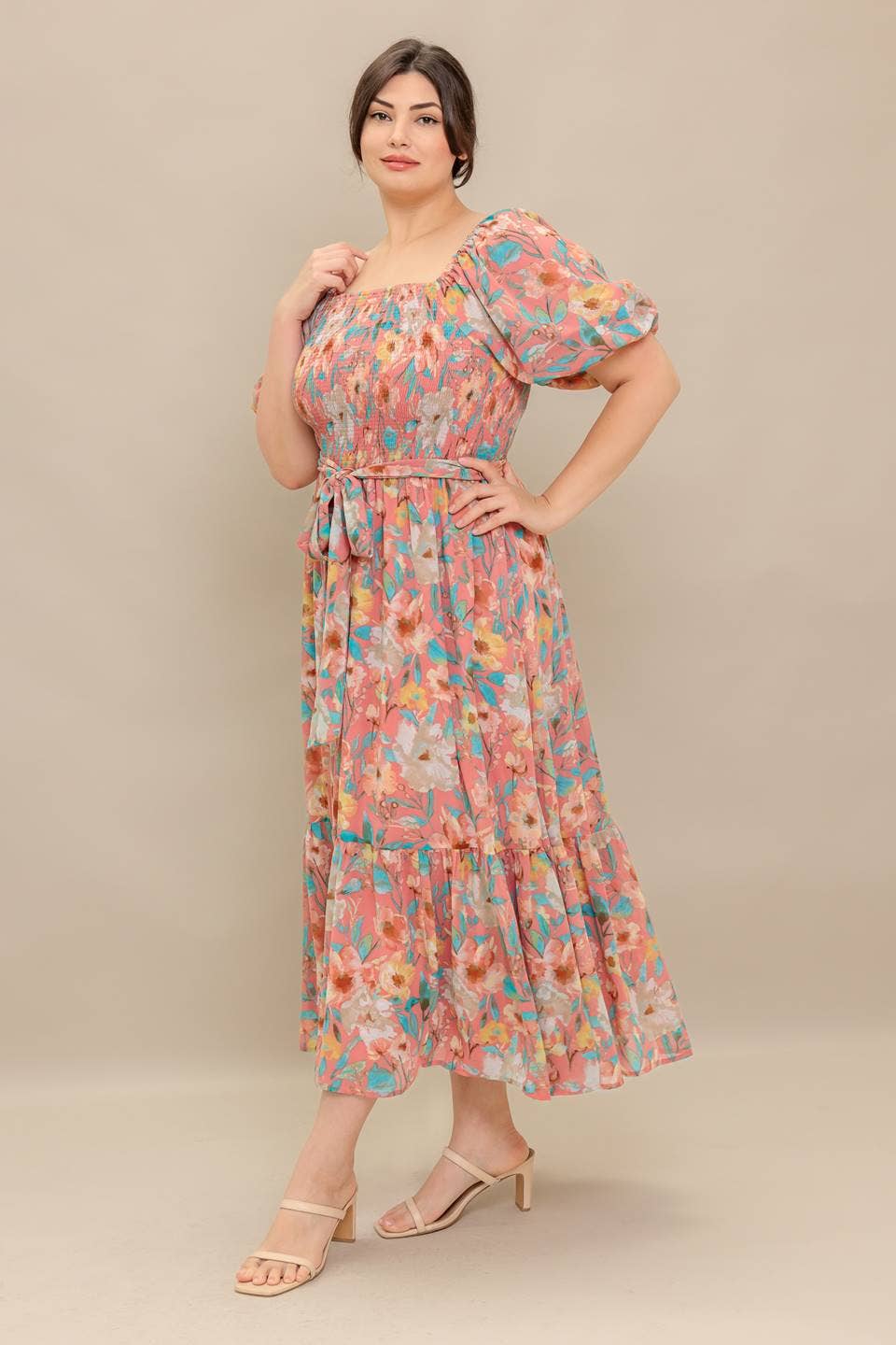 Blush Meadow Maxi - PLUS