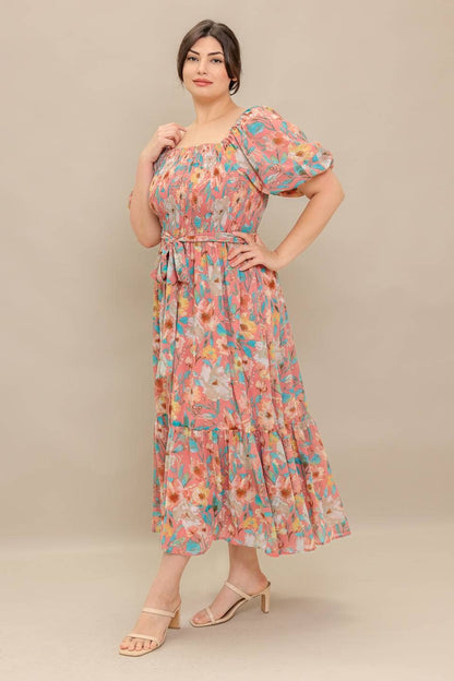 Blush Meadow Maxi - PLUS