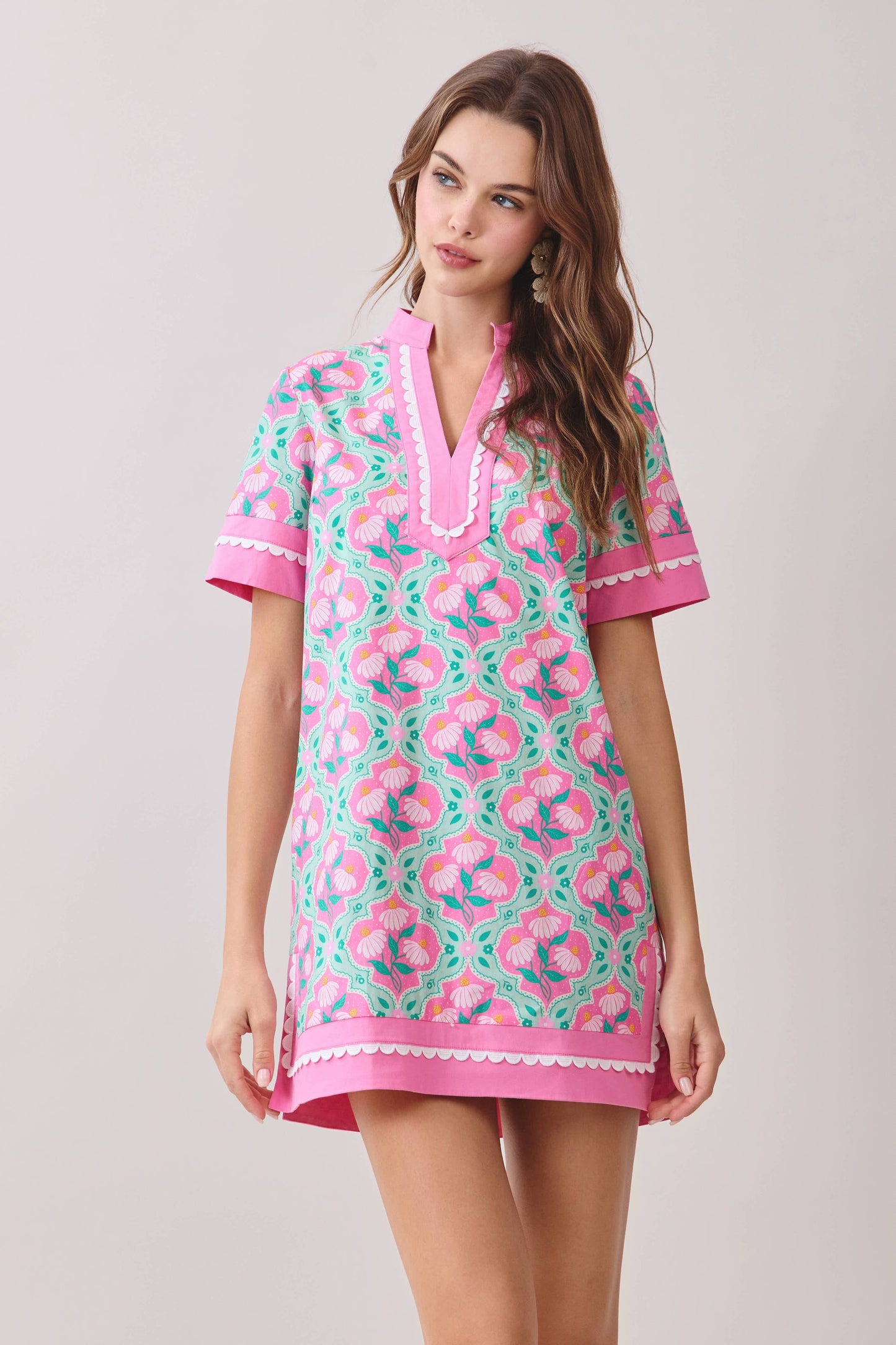 Harbor Bloom Shift Dress