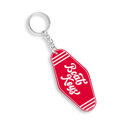 Boat Keys Motel Keychain