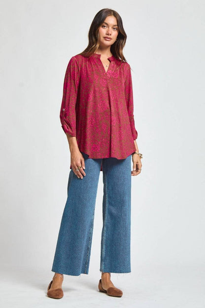 Floral Print Lizzy Top