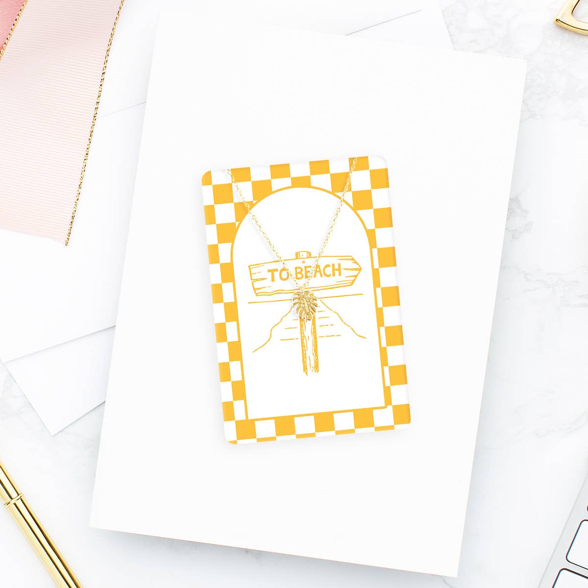 Take Me to the Beach Keepsake Card