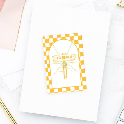 Take Me to the Beach Keepsake Card