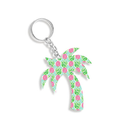 Palm Tree Keychain