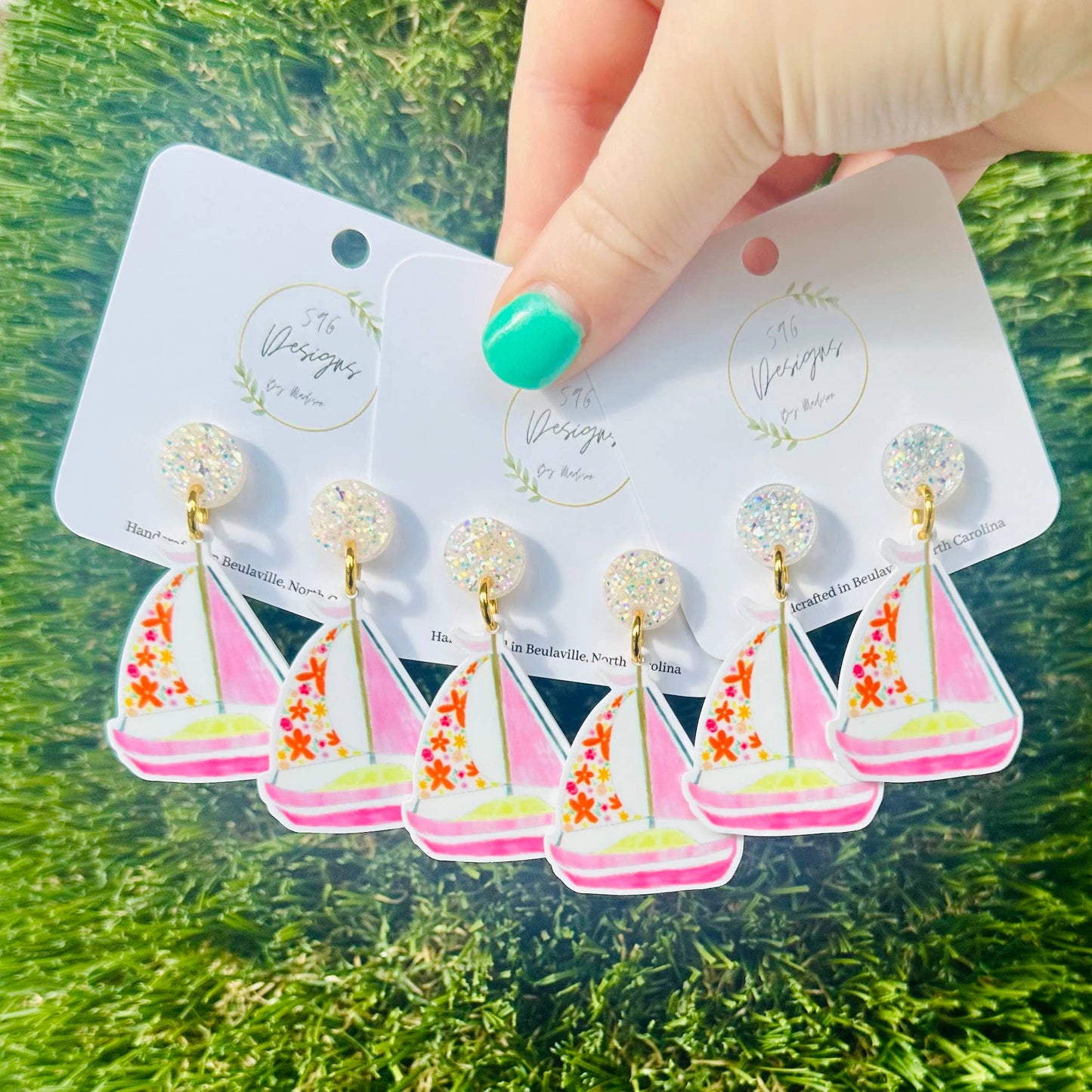 Sailboat Statement Earrings