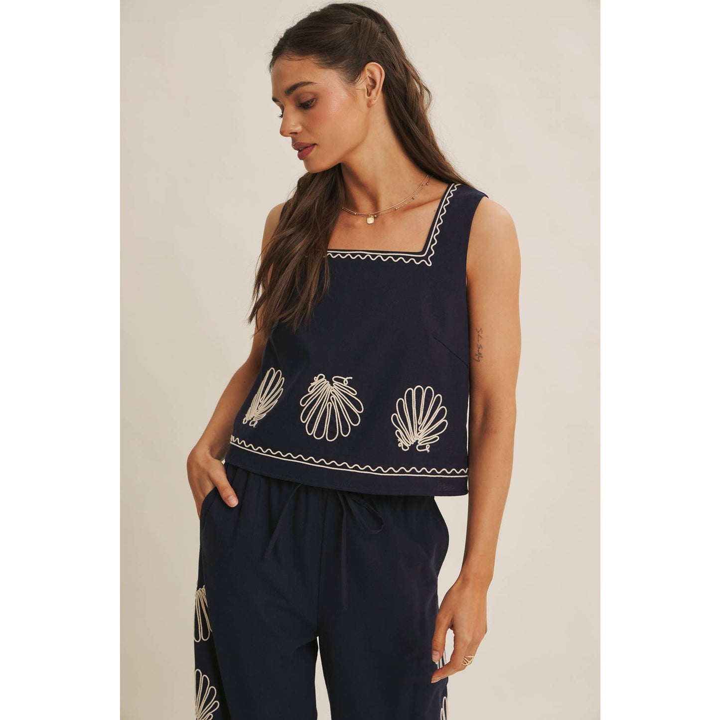 Tide & Coast Linen Top