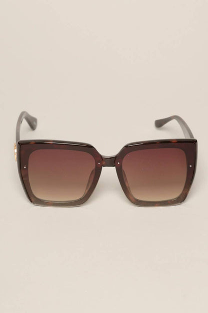 Tinted Lenses Square Sunglasses for Women