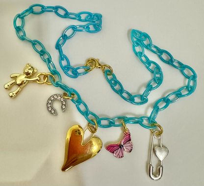 Multicolor Trendy Charm Necklace 