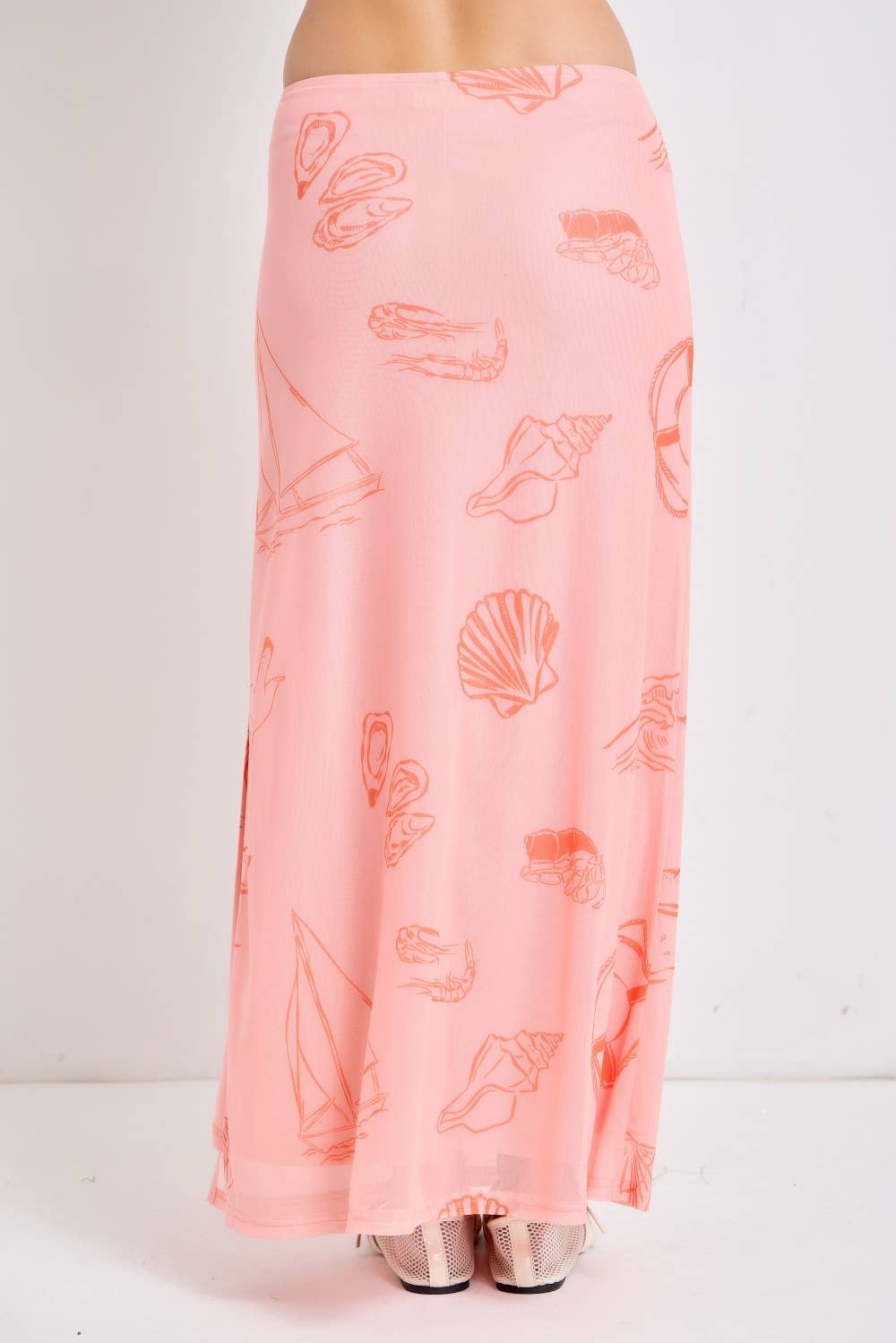 SEA LIFE MIDI SKIRT